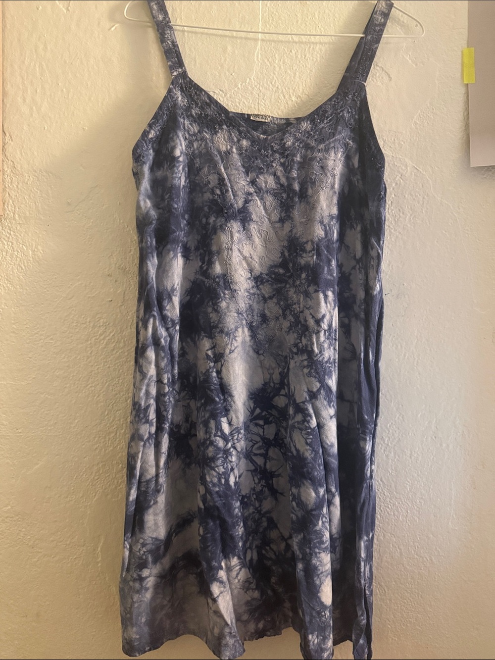 Vintage Tie-Dye Slip Dress